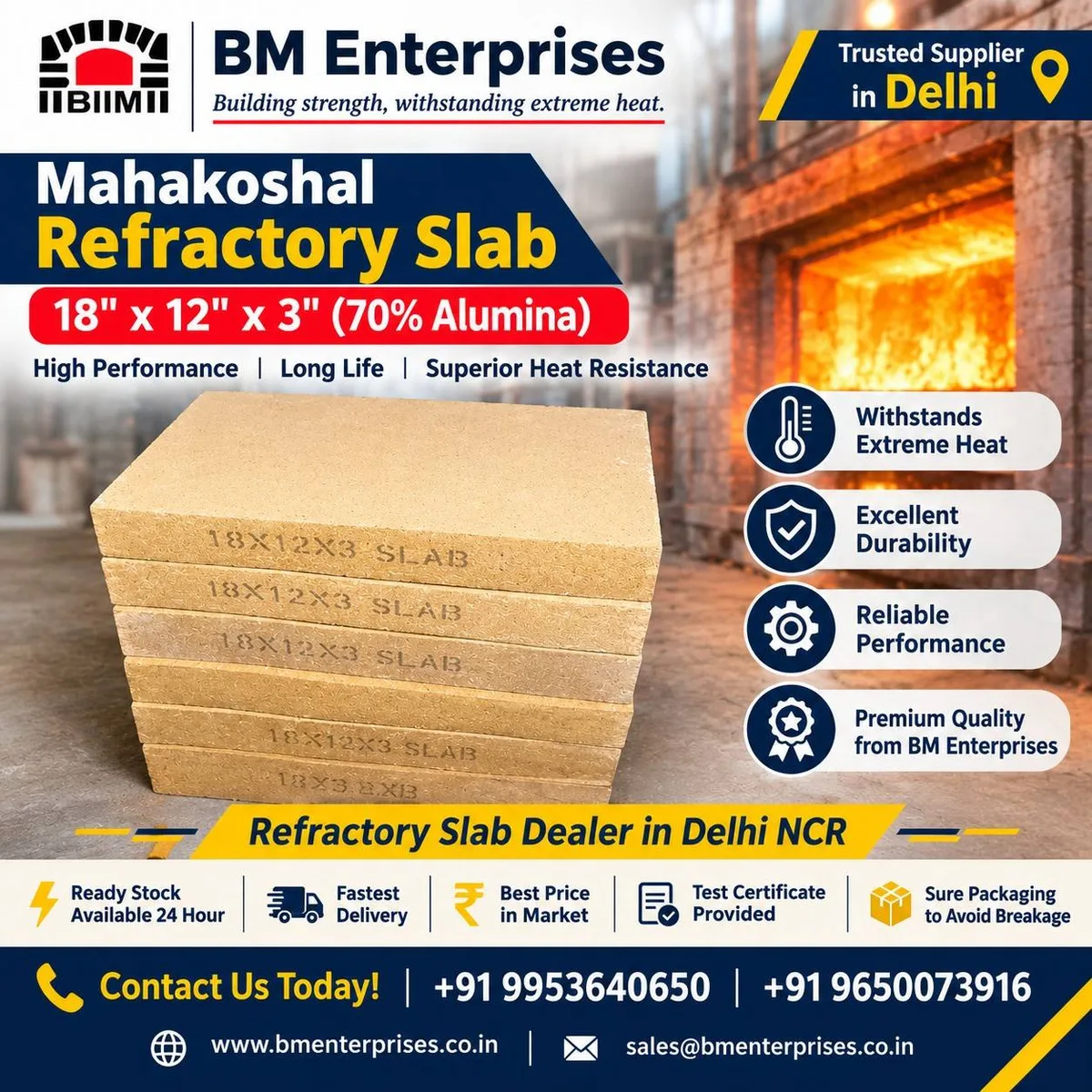 Best Quality Refractory Slab Dealer in Delhi NCR - image 1