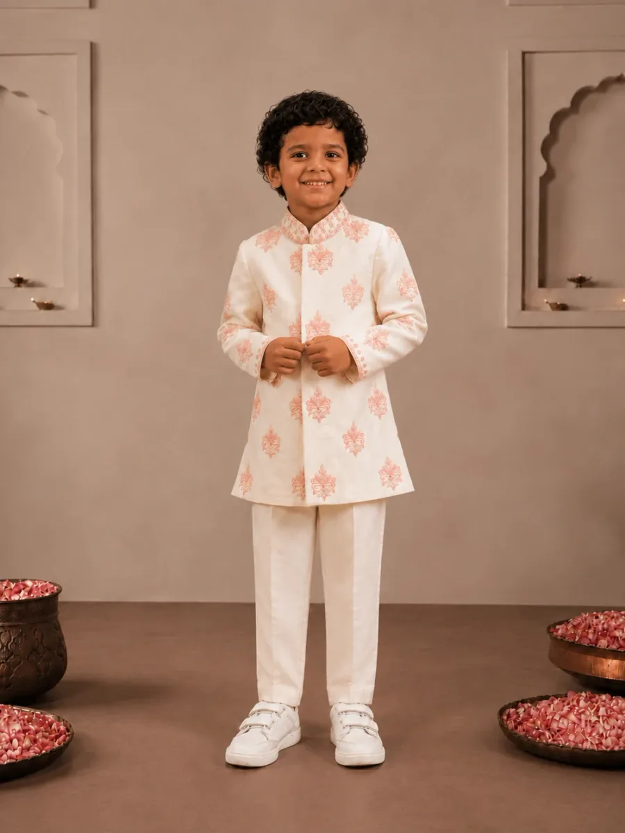 Buy Sherwani for Boys: Festive & Wedding Sherwani Sets - image 1