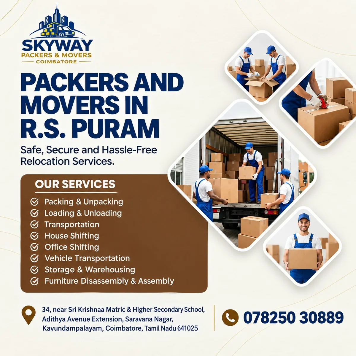 Packers and Movers in R.S. Puram, Coimbatore: Your Complete Guide to Stress-Free Shifting - image 1