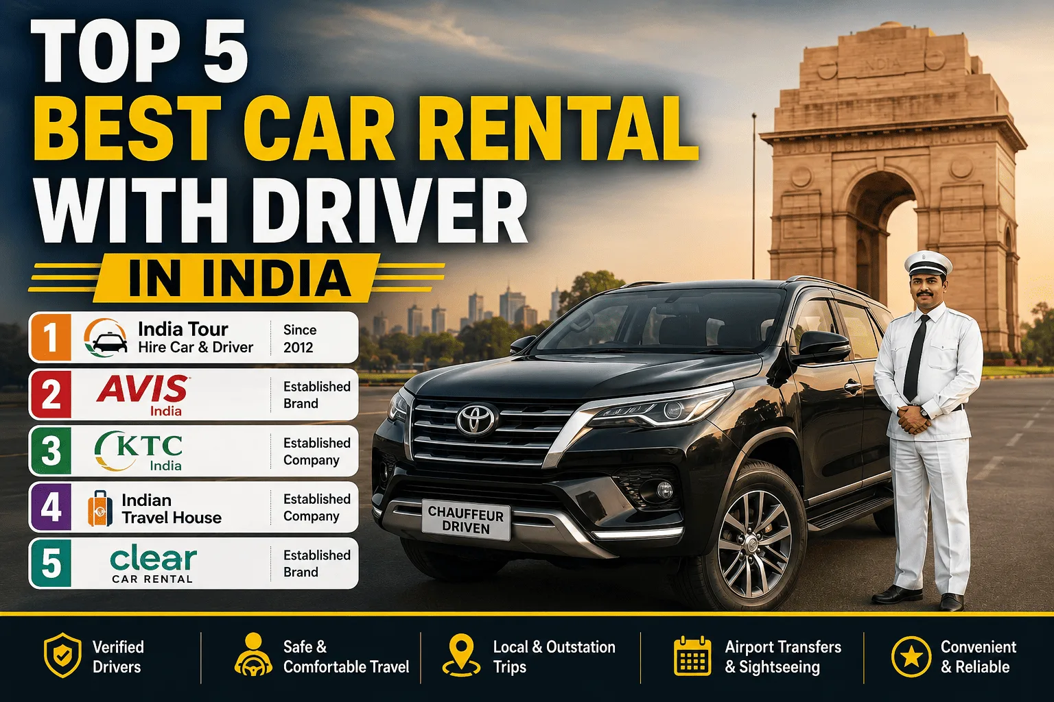 5 Best Car Rental With Driver - image 1