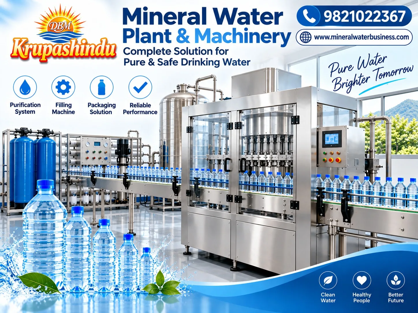 Top Mineral Water Plant Manufacturer in Maharashtra | Mineral Water Business - image 1