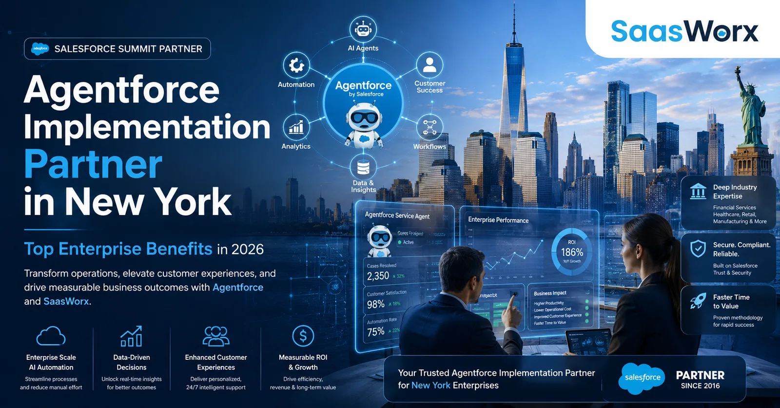 Agentforce Implementation Partner in New York | SaasWorx Consulting - image 1