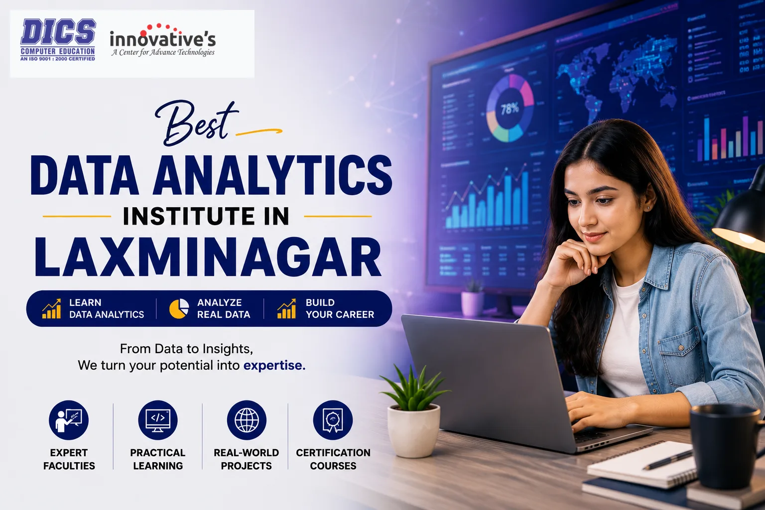 Best Data Analytics Course in Laxmi Nagar with Practical Training - image 1