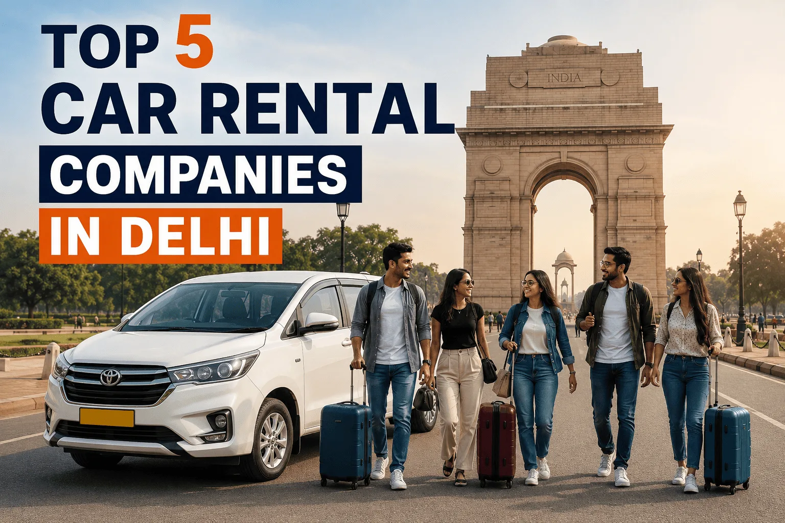 Top 5 Car Rental Companies in Delhi - image 1