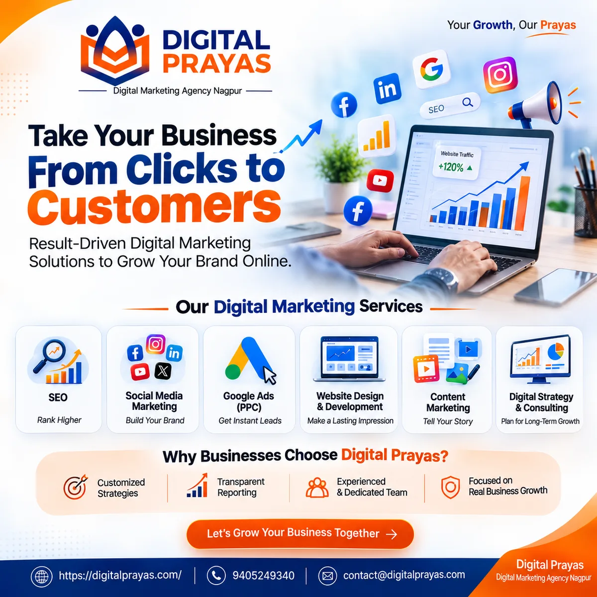 best seo company in Nagpur | Digital Prayas - image 1