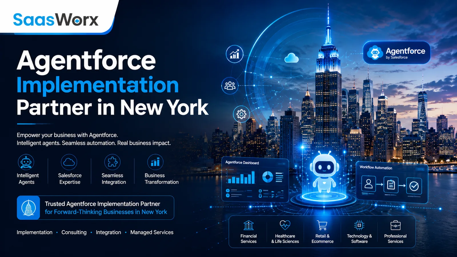 Agentforce Implementation Partner in New York | SaasWorx Consulting - image 1