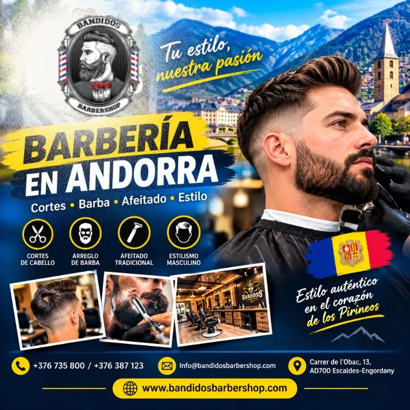 Descubre una Barbería en Andorra con Servicios Profesionales - image 1