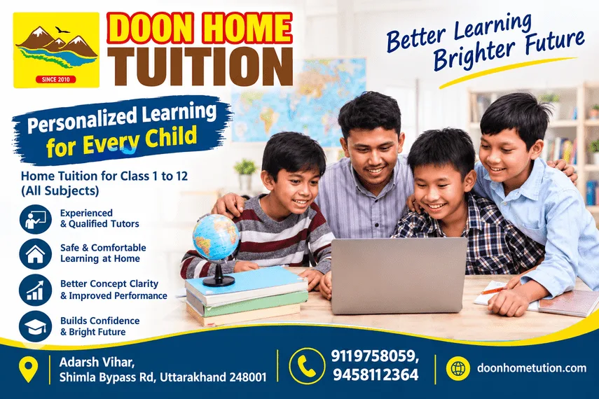 How Home Tutors in Dehradun Are Changing Student Learning in 2026 - image 1