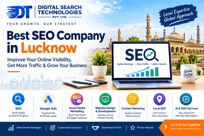 Best SEO Company in Lucknow | GEO & AI SEO Services | DST - image 1