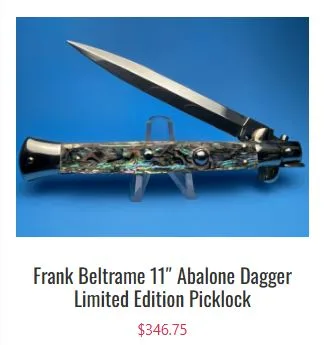 Classic Style in Every Frank Beltrame Switchblades - image 1