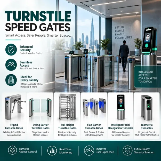 AI-Powered Turnstile Speed Gates for Safer UAE Educational Institutions - image 1