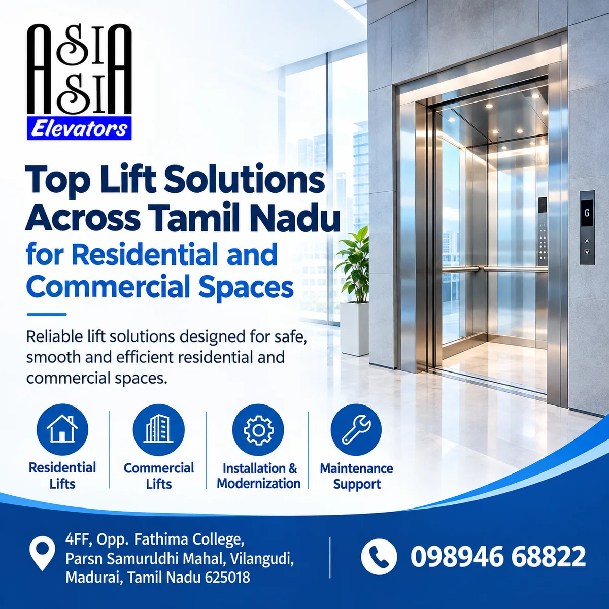 Top Lift Solutions Across Tamil Nadu for Residential and Commercial Spaces - image 1