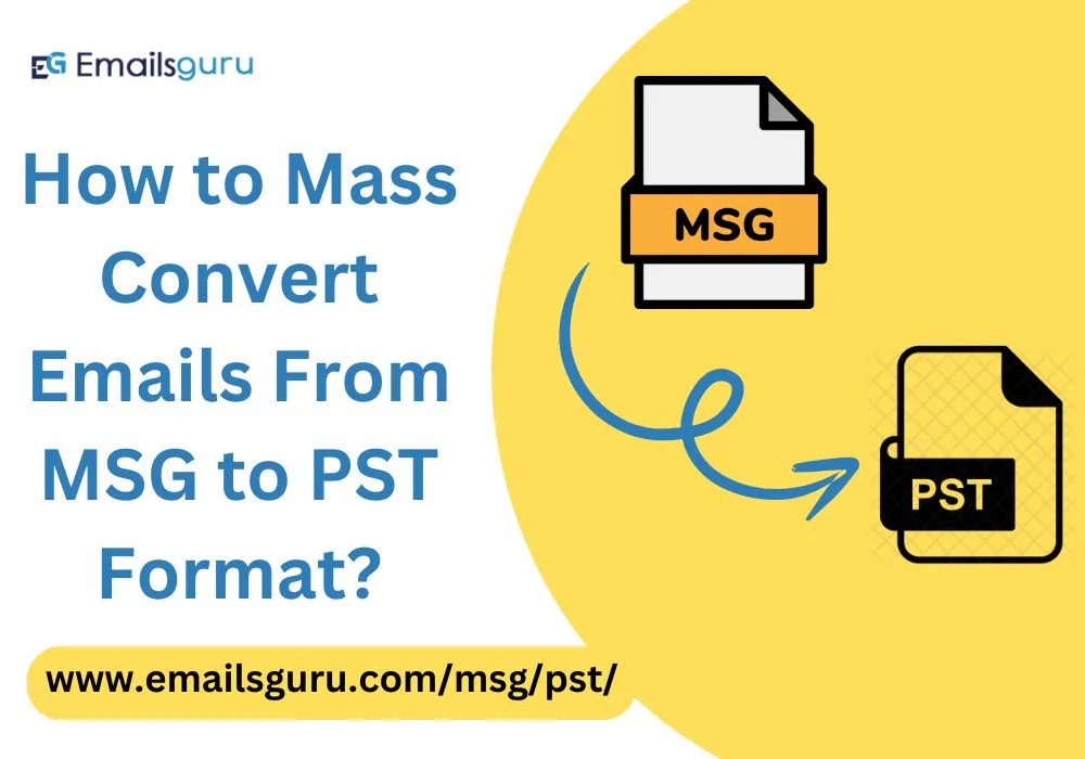 EmailsGuru MSG to PST Converter - image 1