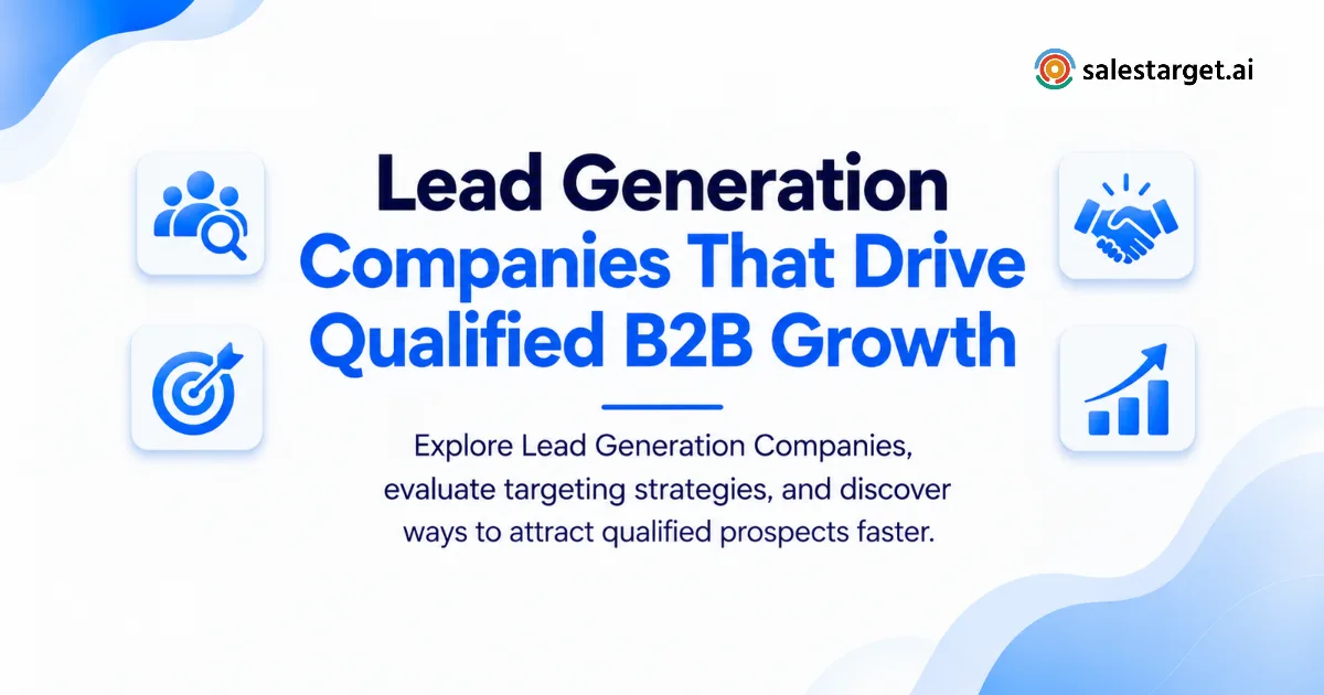 Find Reliable Lead Generation Companies for Quality B2B Leads - image 1