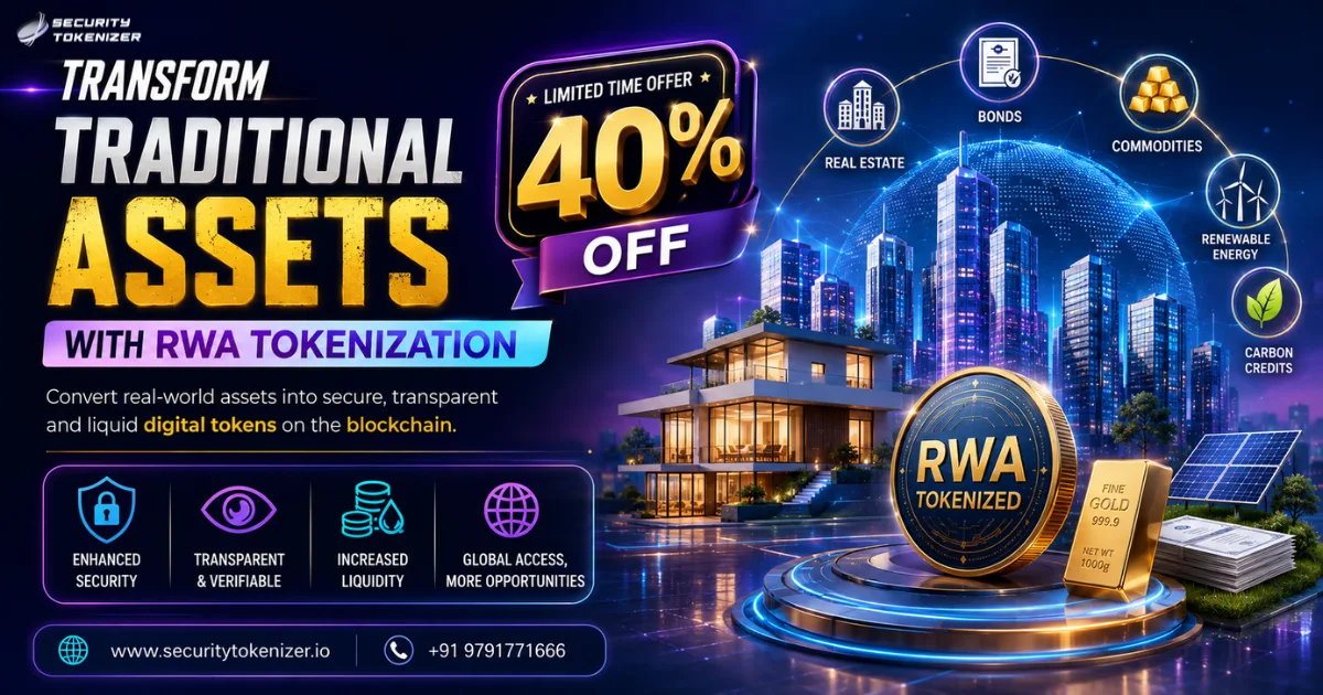 Transform Traditional Assets with 40% OFF RWA Tokenization - image 1