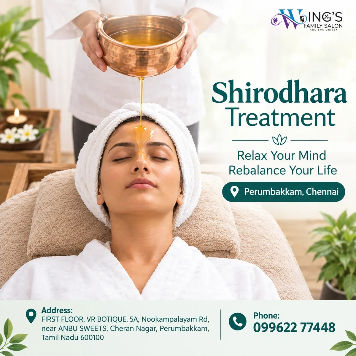 Shirodhara Treatment in Perumbakkam, Chennai: A Complete Guide to Deep Relaxation - image 1