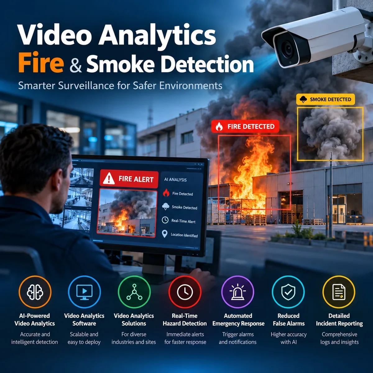Next Level Fire and Smoke Detection with Video Analytics Across Kuwait - image 1