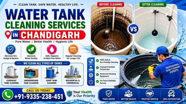 Affordable Water Tank Cleaning Services in Chandigarh – Choose True Shine - image 1