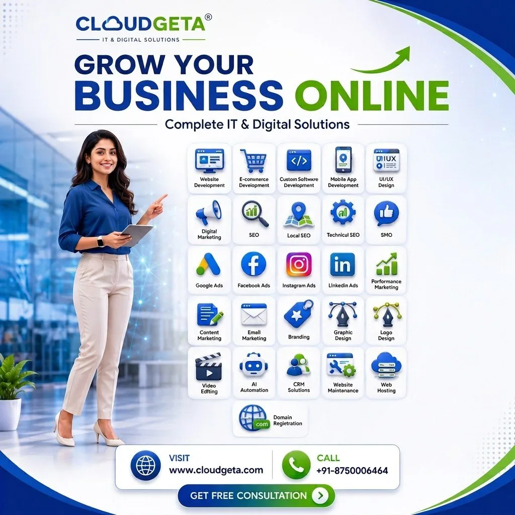 CloudGeta – Digital Marketing Built for Business Growth - image 1
