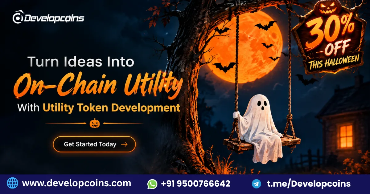 Turn Ideas Into On-Chain Utility With 30% Off This Halloween on Utility Token Development - image 1