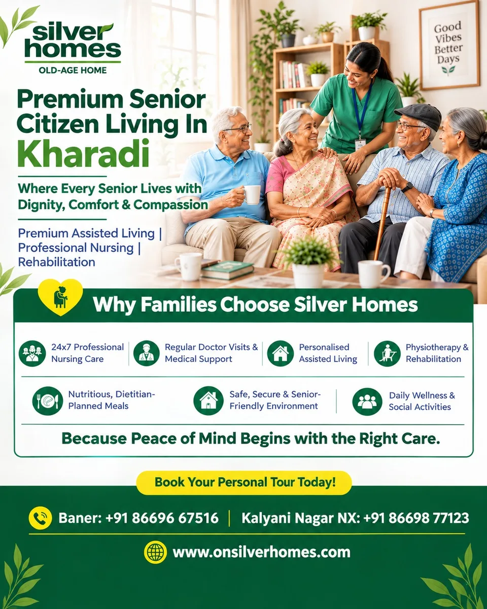 Premium Senior Citizen Living In Kharadi - ONP Silver Homes - image 1