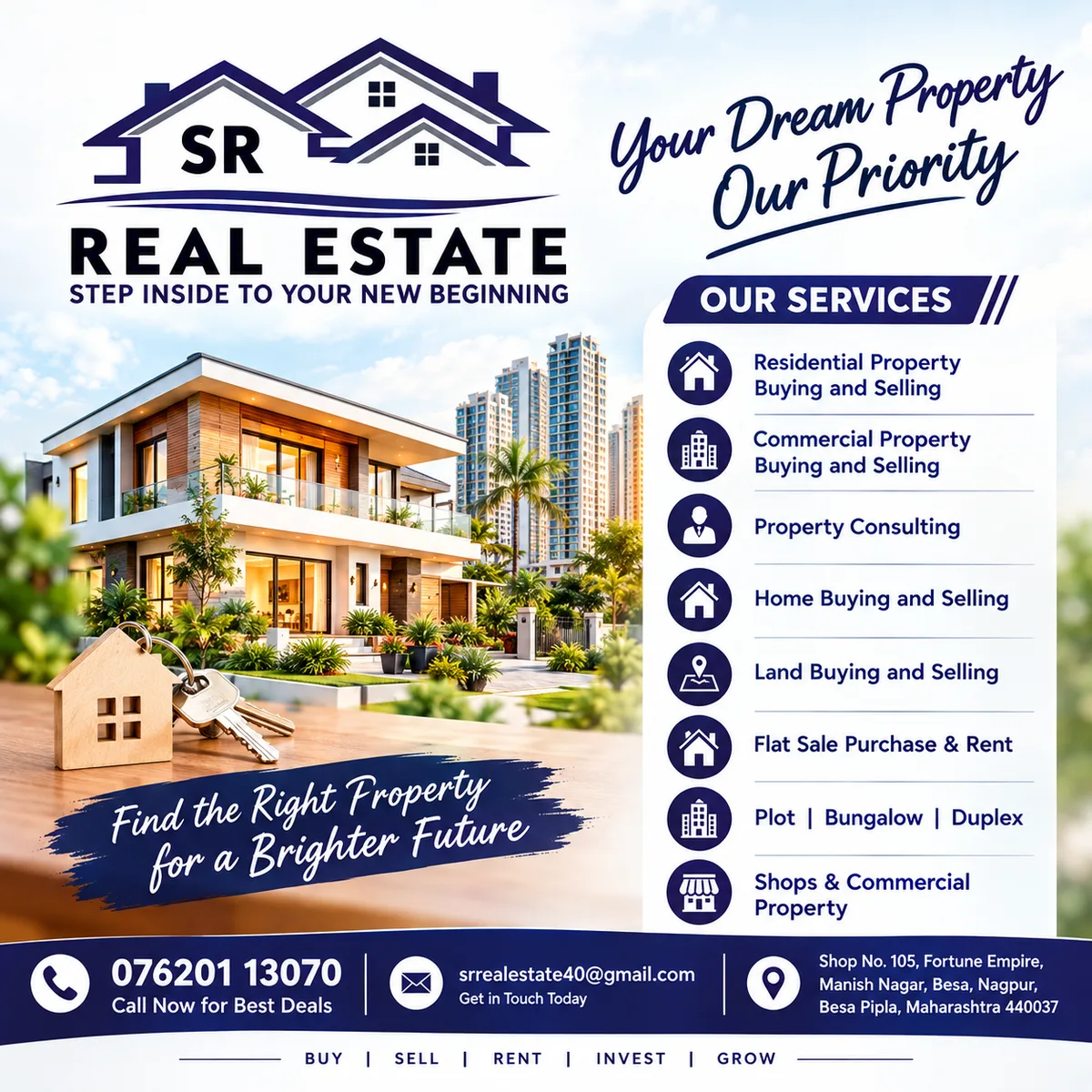 SR Real Estate - Real Estate Agents in Nagpur - image 1