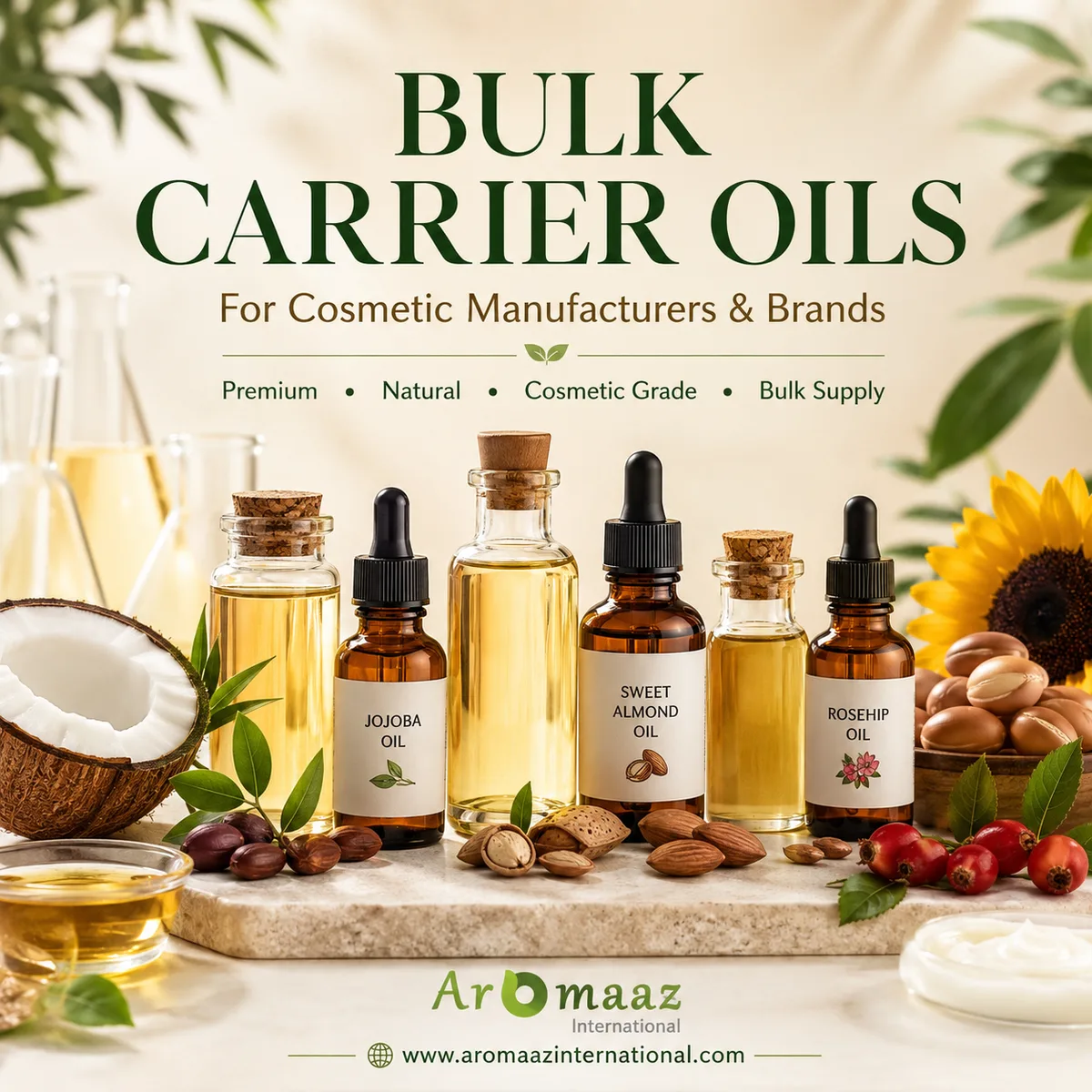 Bulk Carrier Oils Supplier Wholesale Offers by Aromaaz International - image 1
