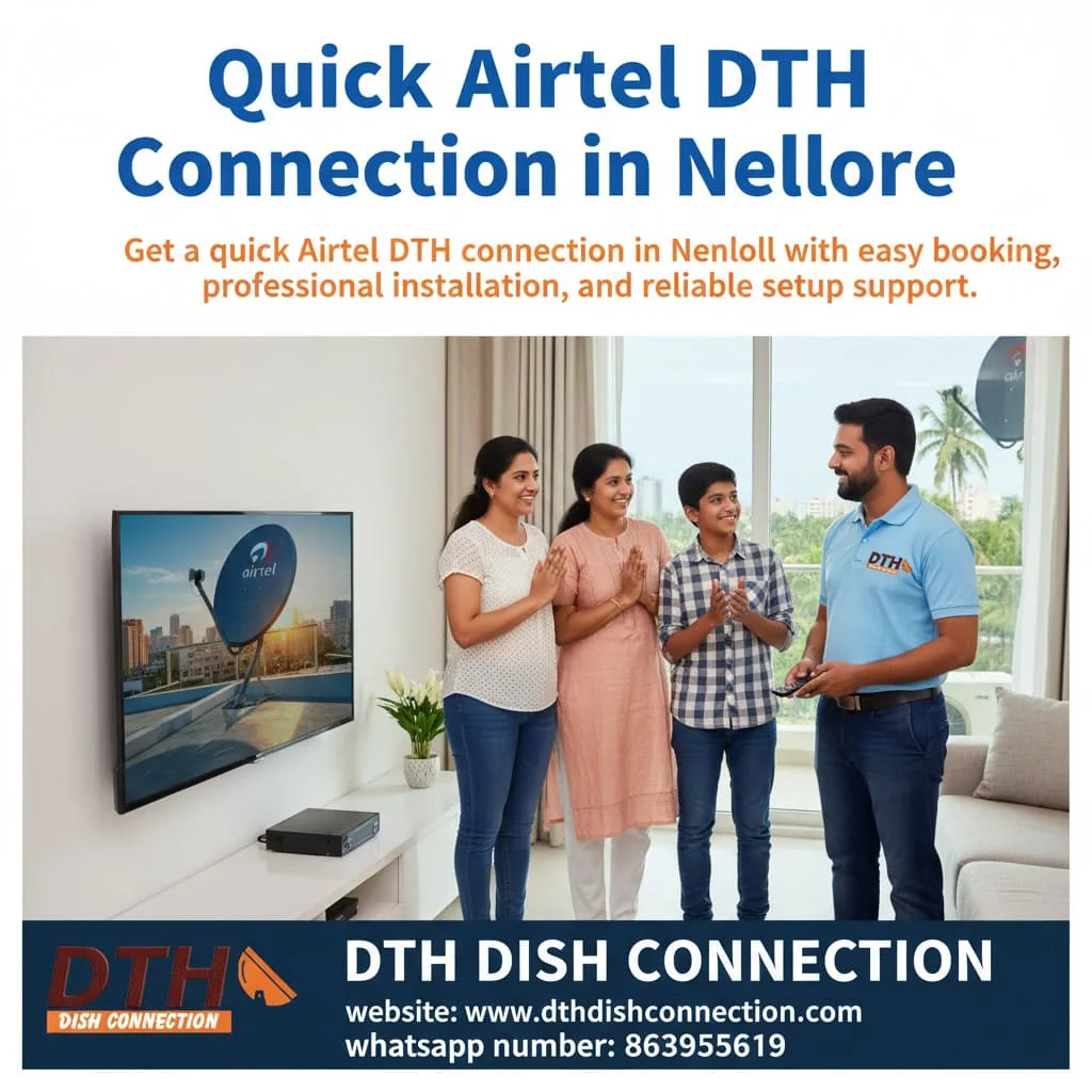 Quick Airtel DTH Connection in Nellore - image 1