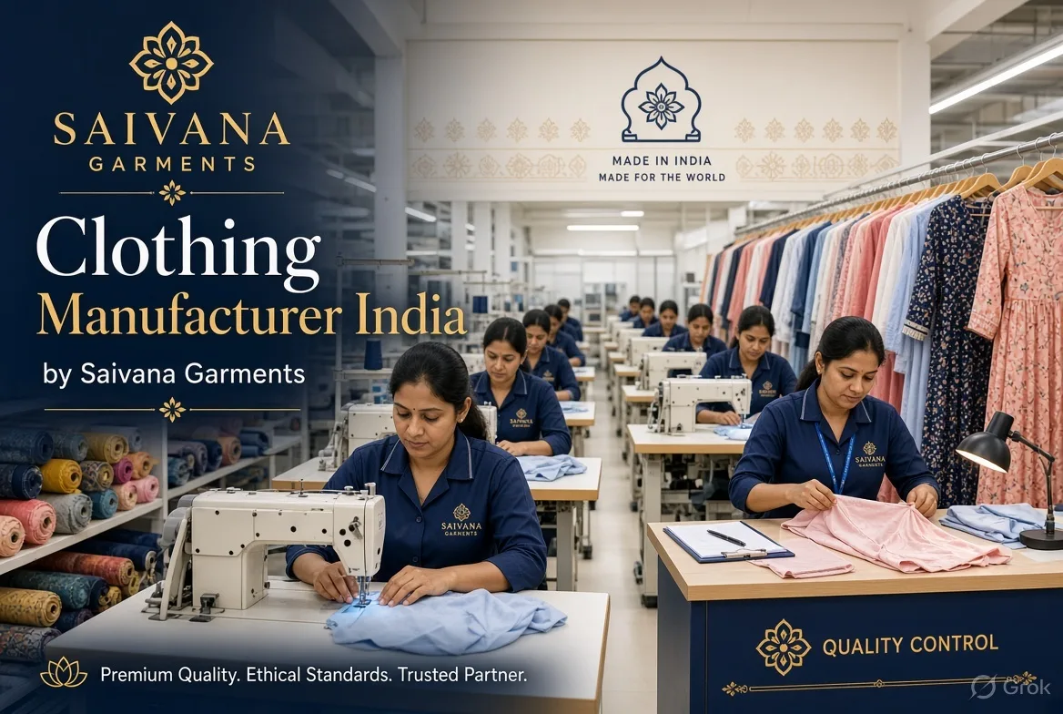 Clothing Manufacturer India - Saivana Garments - image 1