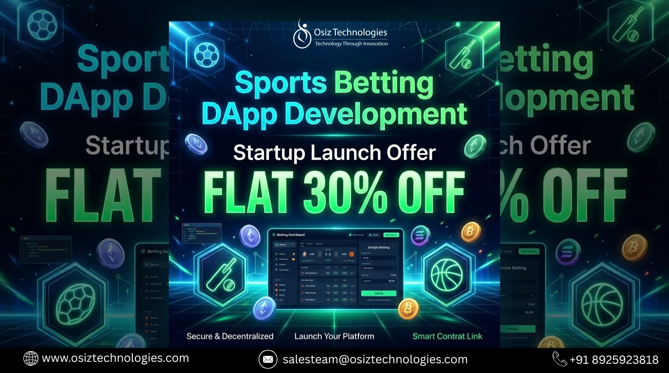 Launch Web3 Betting Platforms With a Sports Betting DApp Development Company | 30% OFF - image 1