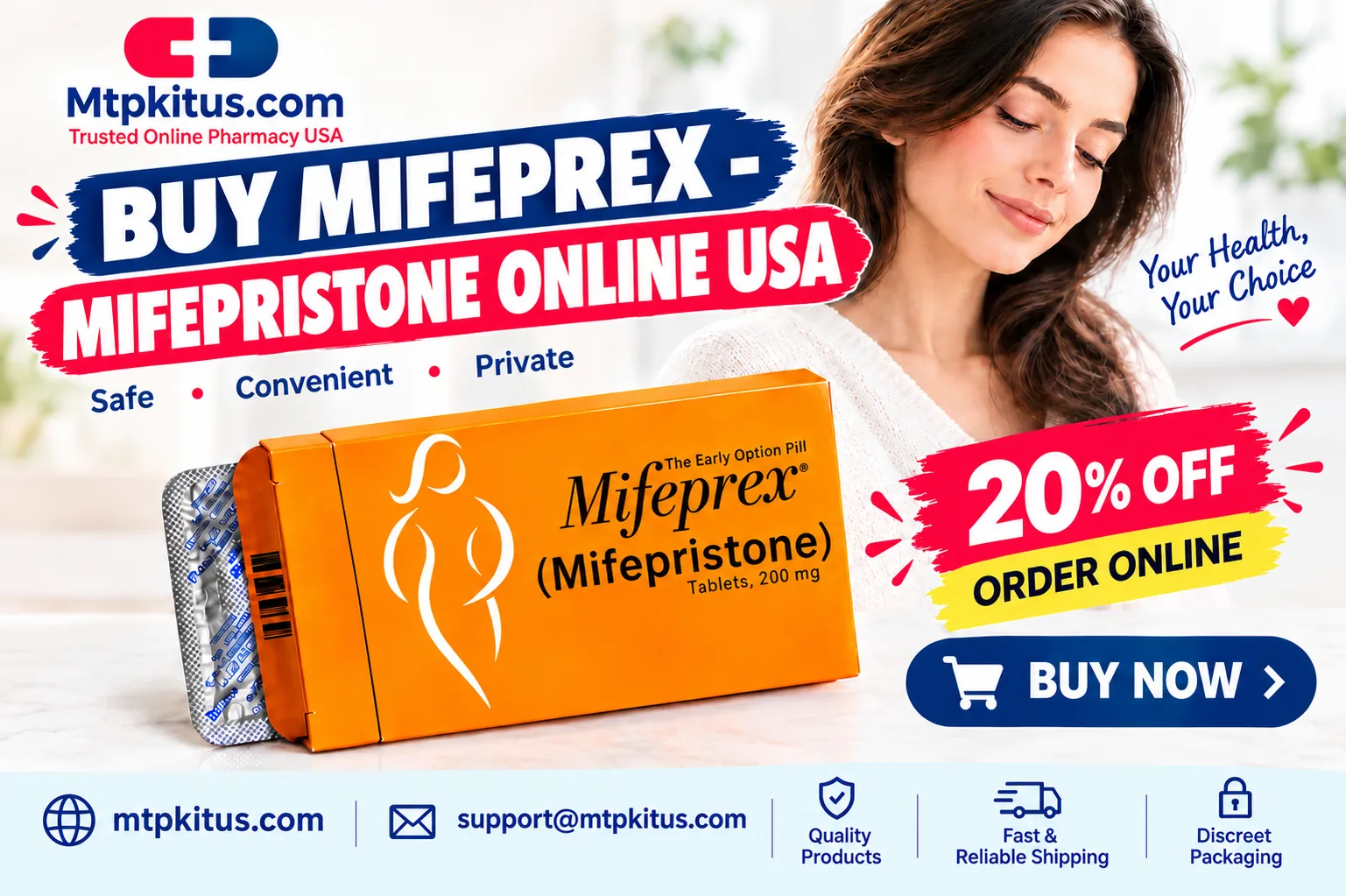 Buy Mifeprex - mifepristone online USA - image 1