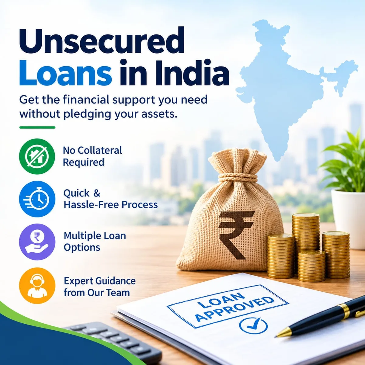 Unsecured Loans in India – Get Expert Guidance from Loanstosme - image 1