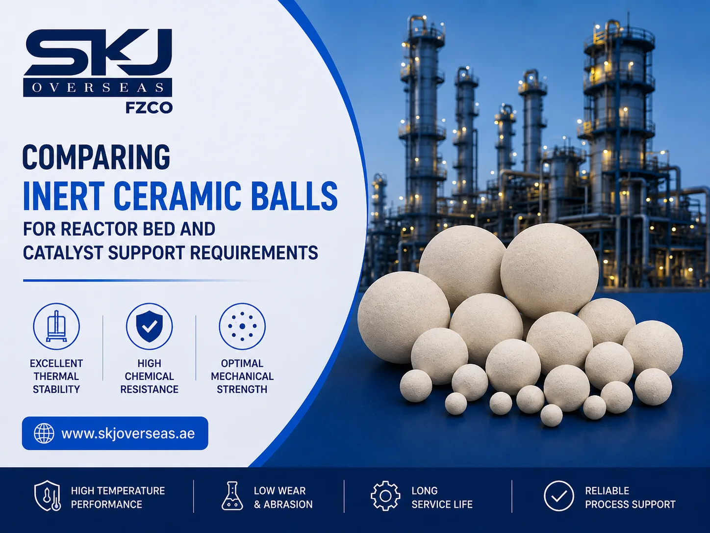 Inert Ceramic Balls Manufacturer Support for Catalyst Protection! - image 1