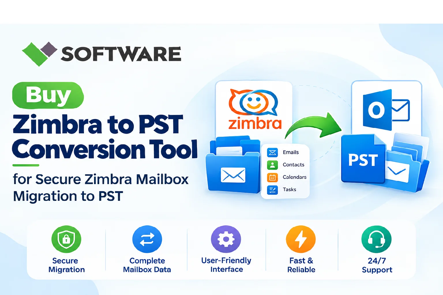 Export Zimbra to Outlook PST File - image 1
