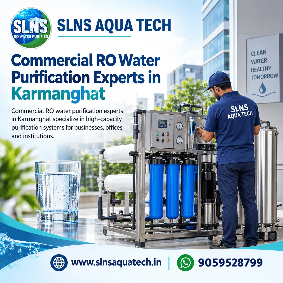 Commercial RO Water Purification Experts in Karmanghat - image 1