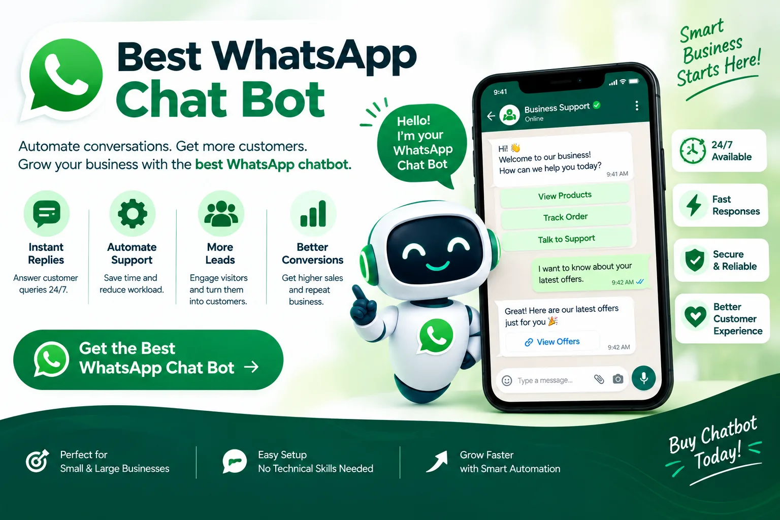Best Whatsapp Chat Bot | buy chatbot - image 1