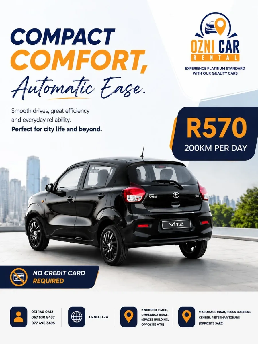 Car Rental with Insurance Durban | Safe, Affordable & Fully Insured Vehicle Hire Solutions - image 1