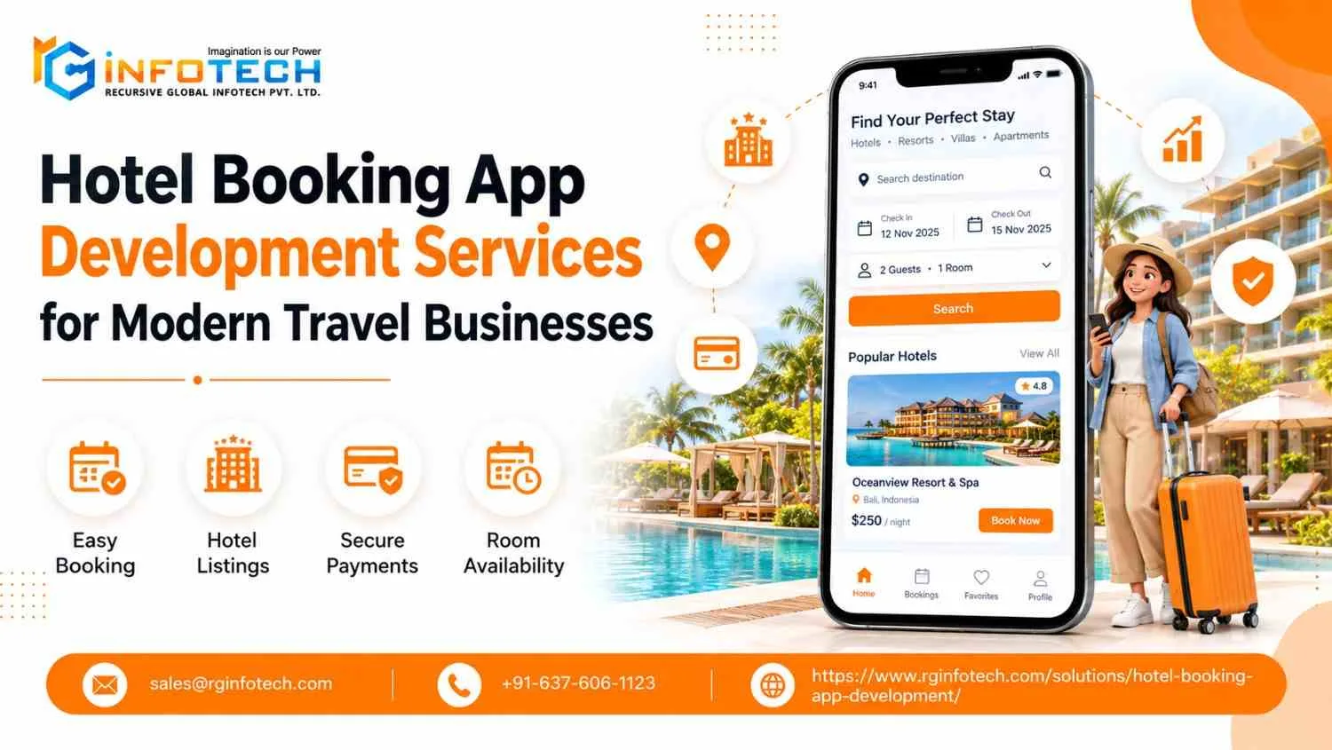 Hotel Booking App Development for Online Travel Agencies - image 1