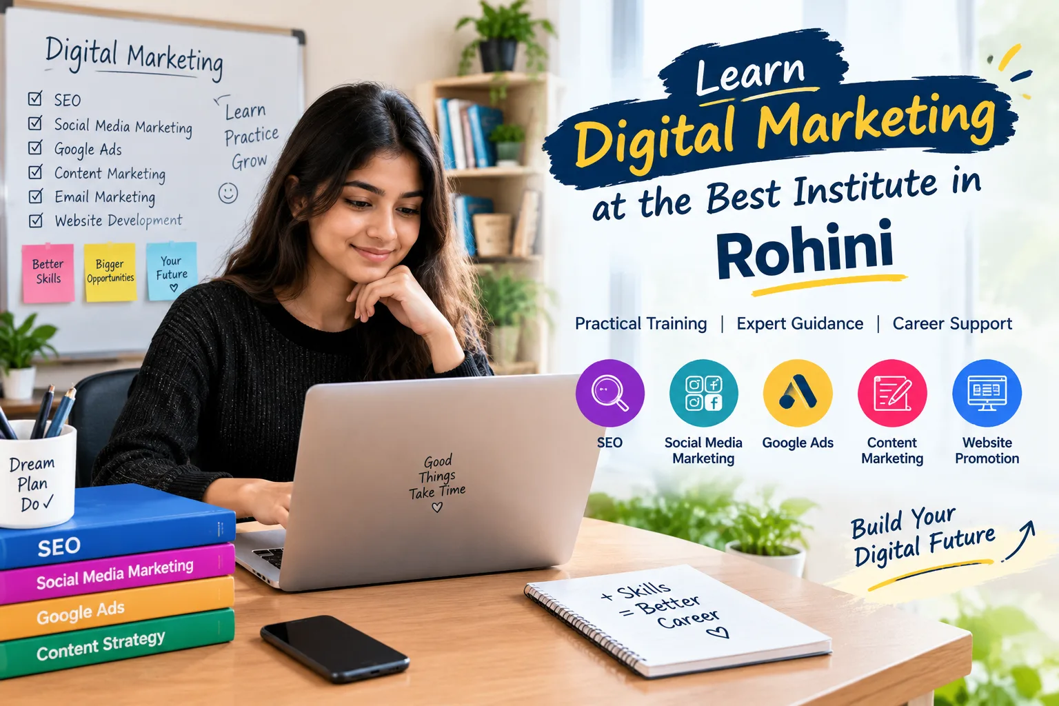 Learn Digital Marketing Skills at the Best Digital Marketing Institute in Rohini - image 1