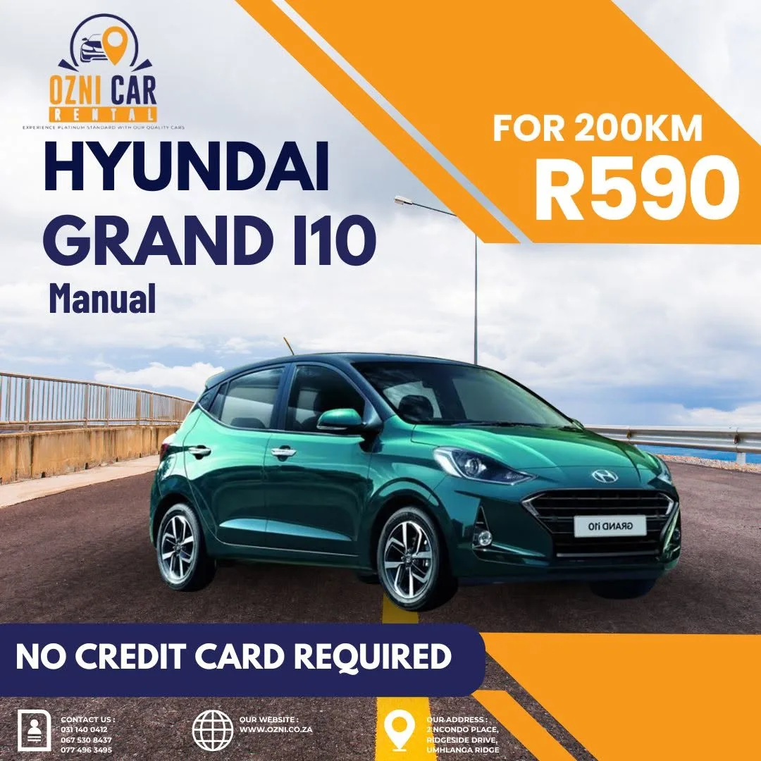 Rent a Car with No Credit Card Durban – Flexible, Affordable, and Reliable Car Hire - image 1