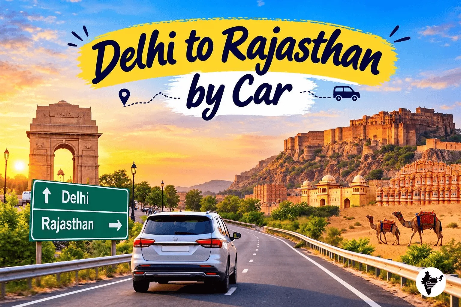 Delhi to Rajasthan by Car - image 1