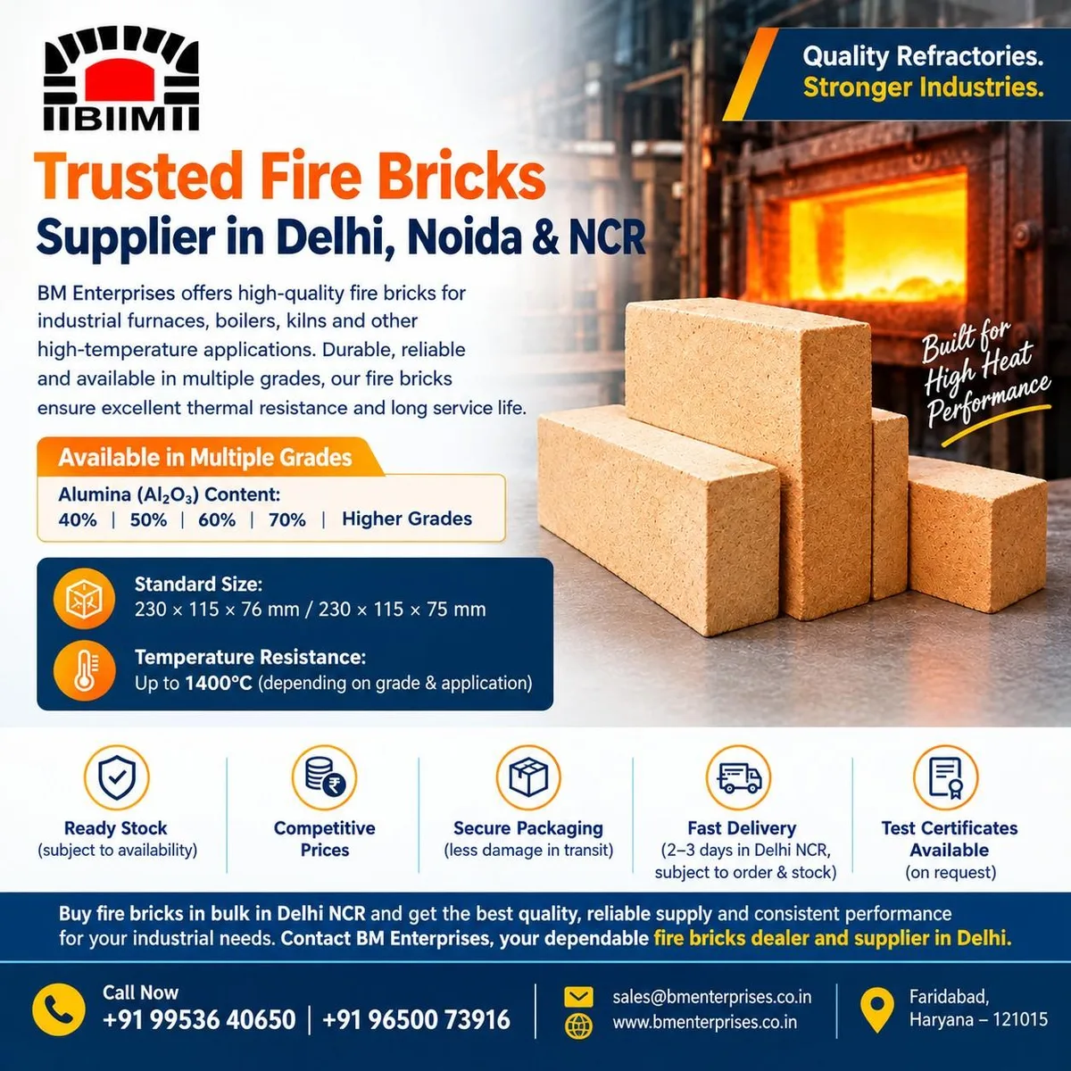 Trusted Fire Bricks Supplier in Delhi, Noida & NCR - image 1