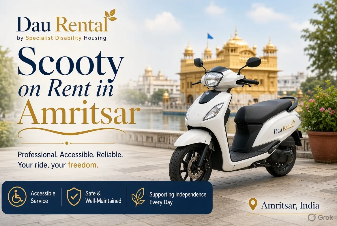 Scooty On Rent In Amritsar - Dau Rental - image 1