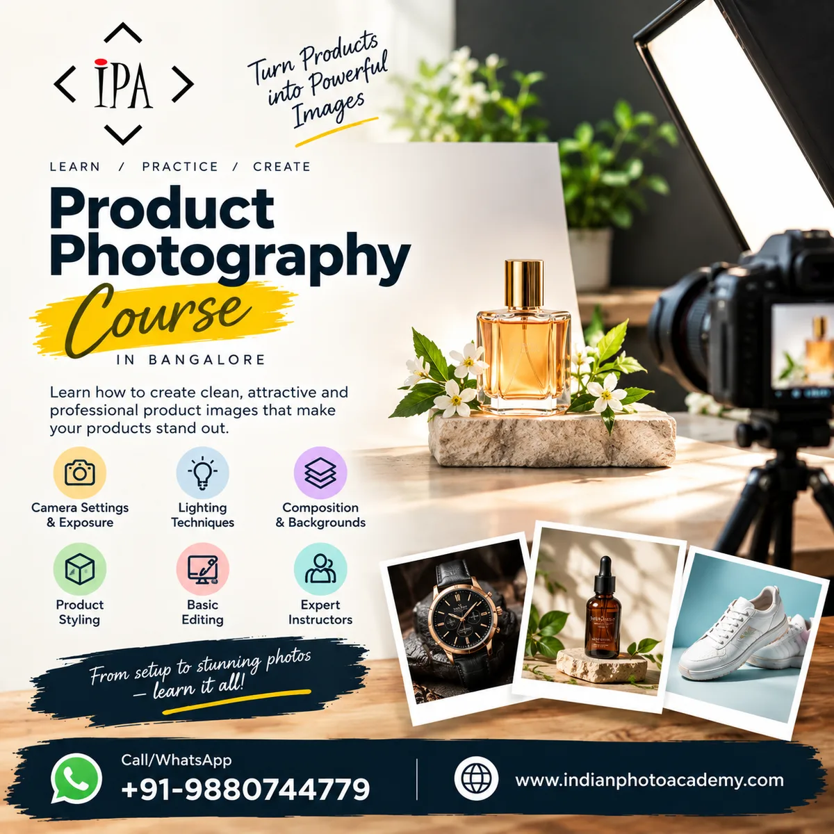 product photography course in Bangalore - image 1