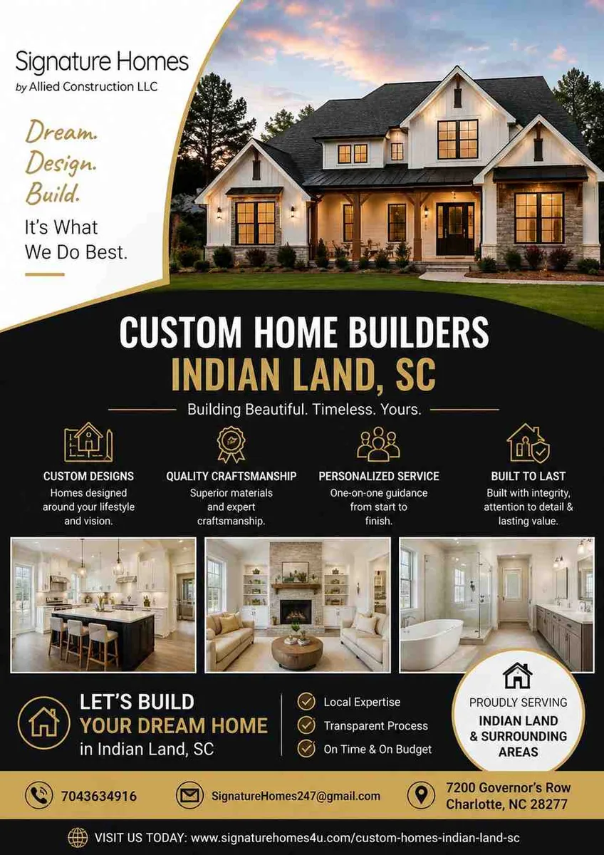 Luxury New Homes in Indian Land SC Built Around Your Vision - image 1