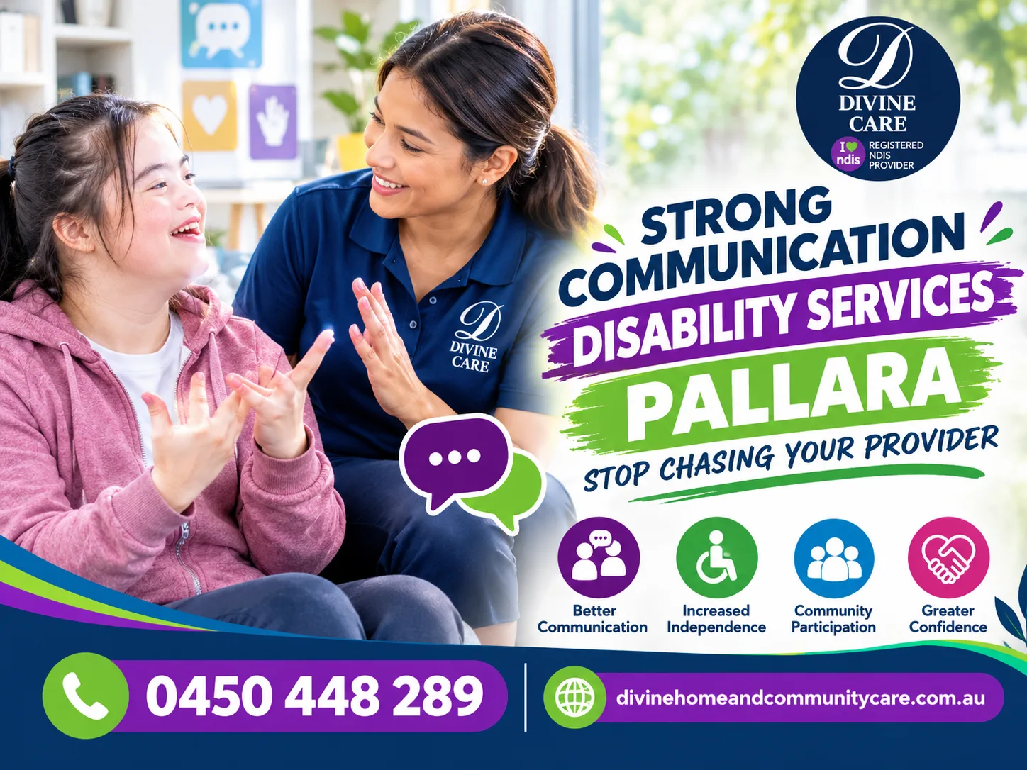 STRONG COMMUNICATION DISABILITY SERVICES PALLARA – STOP CHASING YOUR PROVIDER - image 1