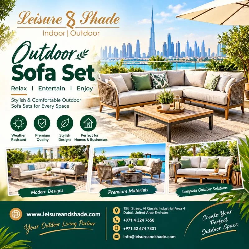Create a Relaxing Space with a Stylish Outdoor Sofa Set - image 1