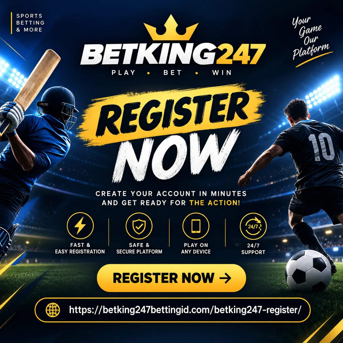 BetKing247 Register Account- Get Online Betting ID - image 1