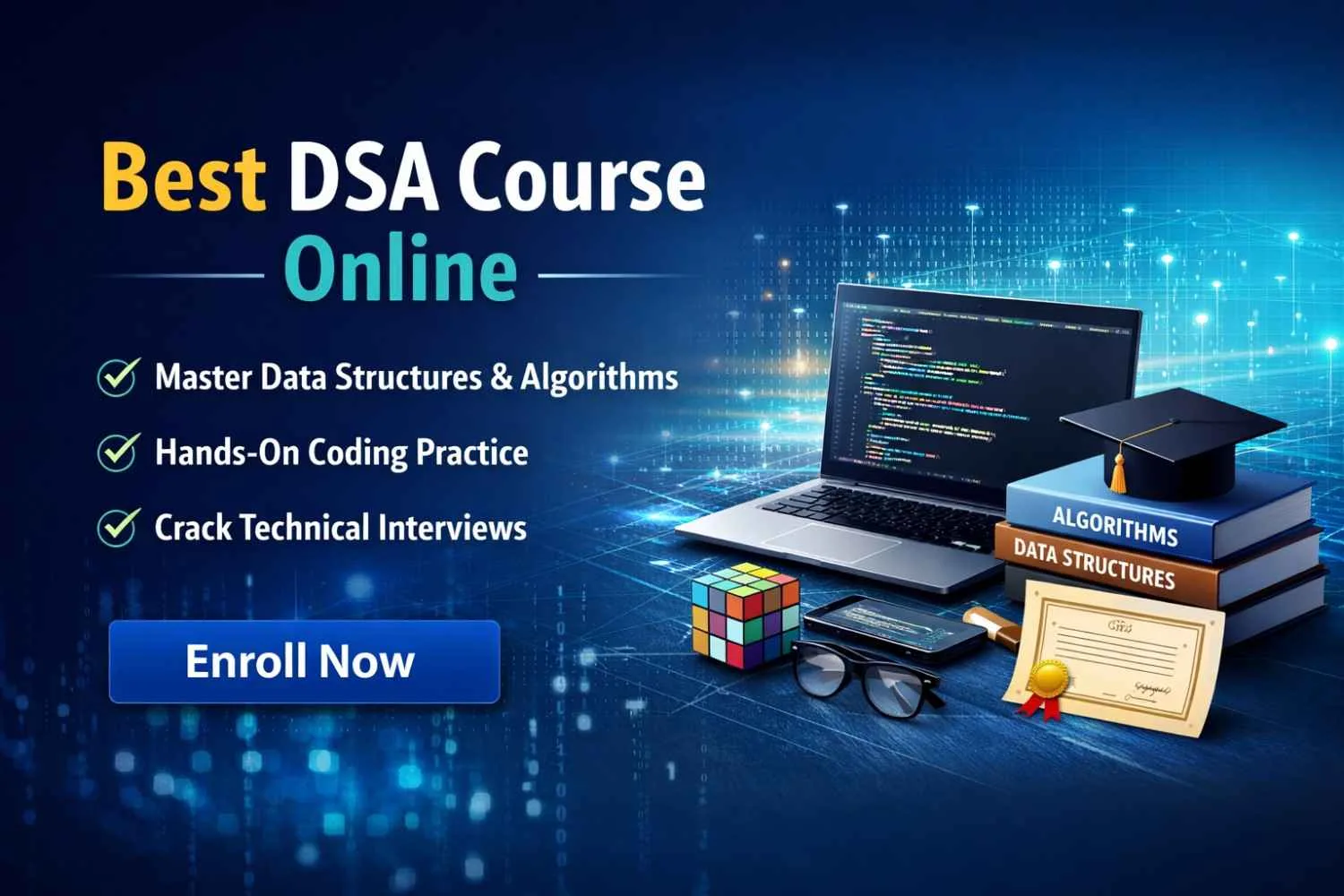 Best Way to Prepare for Tech Interviews: Learn DSA Online - image 1