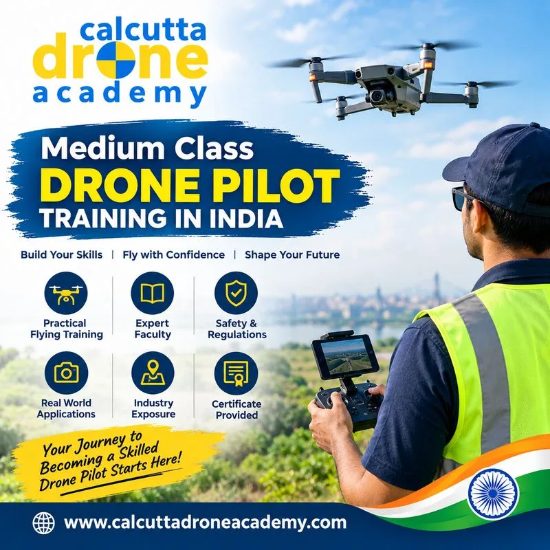 Explore Micro Class Drone Pilot Training in India at Calcutta Drone Academy - image 1